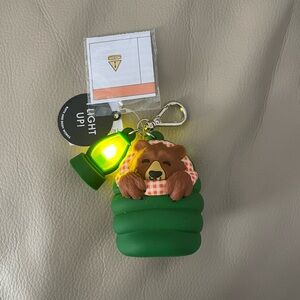 NEW***Bath & Body Works Sleeping Bag Bear Light-Up PocketBac Holder